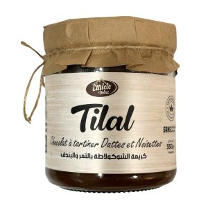 Chocolat a tartiner dattes et noisette-  كريمة الشوكولاطة بالتمر و البندق (350g)