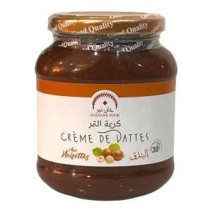 Crème de datte aux noisette كريمة التمر بالبندق (370g)